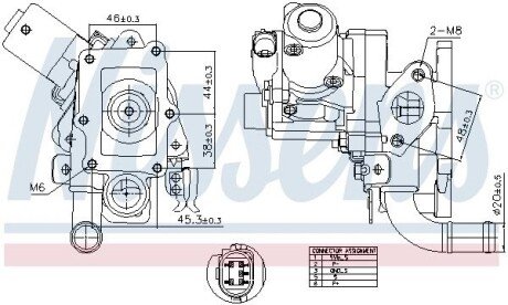 ZAWR EGR HYUNDAI 1,7CRDI NISSENS 98514