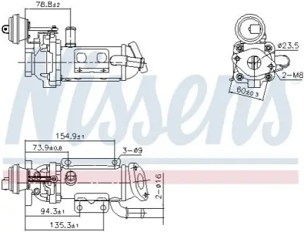 Автозапчасть NISSENS 989289 Купить в Украине