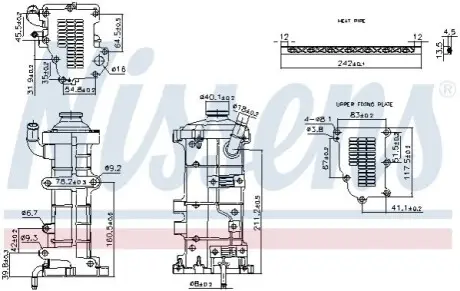 Автозапчасть NISSENS 989374