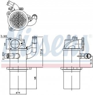 Автозапчастина NISSENS 989423