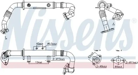Автозапчасть NISSENS 989428 Купить в Украине