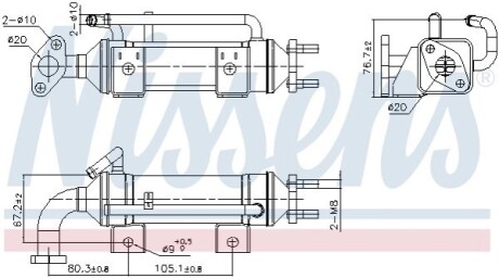 Автозапчасть NISSENS 989435