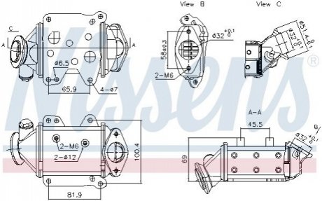 Автозапчастина NISSENS 989457