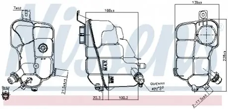 Автозапчасть NISSENS 996157