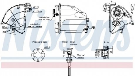 Бачок компенсационный First Fit NISSENS 996358