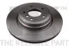 Фото Диск гальмівний (задній) BMW 3 (E90/E91/E92/E93) 04-13 (336x22) (з покриттям) (вентильований) NK (201569) зображення 1