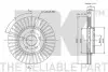 Фото Тормозной диск NK (202550) изображение 3