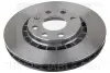 Фото Диск гальмівний (передній) Opel Astra F/Kadett/Vectra 84-/Daewoo Lanos 97- (256x24)(з покр.)(вент.) NK (203613) зображення 1