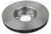 Фото Диск гальмівний (передній) Opel Astra F/Kadett/Vectra 84-/Daewoo Lanos 97- (256x24)(з покр.)(вент.) NK (203613) зображення 2