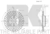 Фото Диск гальмівний (передній) Renault Kangoo 1.5 DCI/1.6 16V 08- (258x22) NK (203996) зображення 3