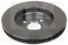 Фото Диск гальмівний (передній) Toyota Corolla 02-13 (255x25) (з покриттям) NK (204582) зображення 2