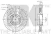 Фото Тормозной диск NK (2047107) изображение 3