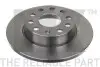 Фото Диск гальмівний (задній) Audi A3/Skoda Octavia/VW Caddy/Golf/Touran 03-15 (260х12) NK (204794) зображення 1