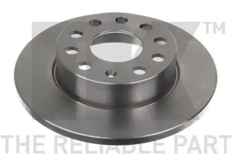 Диск гальмівний (задній) Audi A3/Skoda Octavia/VW Caddy/Golf/Touran 03-15 (260х12) NK 204794 Купити в Україні