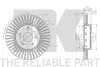 Диск тормозной NK (205233) изображение 3