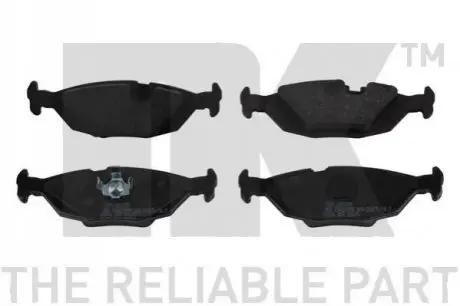 Фото 1 — Колодки гальмівні (задні) BMW 3 (E30/E36) 86-99/5 (E34) 87-96/7 (E32) 85-94/Z1 88-91/Z3 (E36) 97-03 NK (221509) Фото Колодки гальмівні (задні) BMW 3 (E30/E36) 86-99/5 (E34) 87-96/7 (E32) 85-94/Z1 88-91/Z3 (E36) 97-03 NK (221509) зображення 1