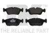 Фото Колодки гальмівні (передні) BMW 3 (E36/E46) 90-05 NK (221510) зображення 2