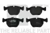 Фото Колодки гальмівні (передні) BMW 5 (E39)/7 (E38)/X5 (E53) 94-07 NK (221517) зображення 1