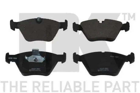 Колодки гальмівні (передні) BMW 5 (E39) 95-04 (Ate) M47/M51/M52/M54/M57 NK 221519 Купити в Україні