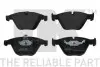 Фото Колодки гальмівні (передні) BMW 3 (E90) 07-13/5 (E60/E61)/6 (E63/E64) 03-10/7 (E65/E66/E67) 01-08 NK (221533) зображення 1