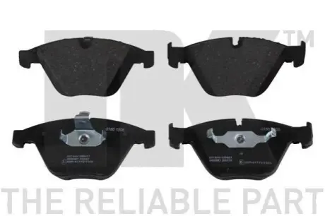 Колодки гальмівні (передні) BMW 3 (E90) 07-13/5 (E60/E61)/6 (E63/E64) 03-10/7 (E65/E66/E67) 01-08 NK 221533 Купити в Україні