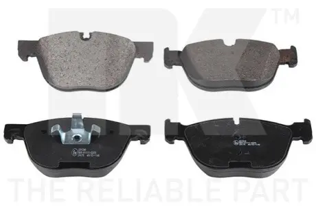 Колодки гальмівні (передні) BMW X4 (F26) 14-18/X5 (E70/F15/F85) 06-18/X6 (E71/E72/F16/F86) 08-19 NK 221540 Купити в Україні