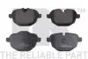 Фото Тормозные колодки, дисковый тормоз.) NK (221545) изображение 1