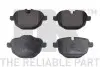 Фото Тормозные колодки, дисковый тормоз.) NK (221545) изображение 2