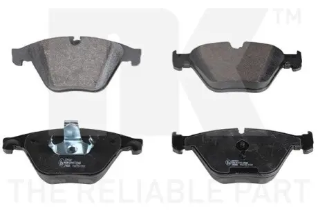 Колодки гальмівні (передні) BMW 5 (F10,F11)/6 (F06,F12,F13) 09 NK 221547 Купити в Україні