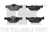 Фото Колодки гальмівні (задні) BMW 1 (E81-82/E87-88)/3 (E90-93) 04-13/X1 (E84) 09-15 NK (221550) зображення 2