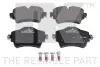 Фото Колодки тормозные дисковые передние BMW 2 ACTIVE TOURER 218D 218I 2014- NK (221572) изображение 1