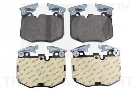 Колодки гальмівні (передні) BMW 3 (G20) 18-/5 (G30/F90)/7 (G11/G12) 15- (Brembo) ATE Ceramic NK 221584 Купити в Україні