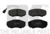 Фото Колодки гальмівні (задні) Citroen Jumper/Fiat Ducato/Peugeot Boxer 06- (з аксесуарами) NK (221947) зображення 1