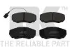 Фото Колодки гальмівні (задні) Citroen Jumper/Fiat Ducato/Peugeot Boxer 06- (з аксесуарами) NK (221947) зображення 2