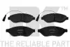 Фото Колодки гальмівні (передні) Citroen Jumper/Fiat Ducato/Peugeot Boxer 06- (Brembo) (з датчиком) NK (221959) зображення 1