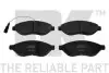 Фото Колодки гальмівні (передні) Citroen Jumper/Fiat Ducato/Peugeot Boxer 06- (Brembo) (з датчиком) NK (221959) зображення 2