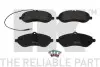 Фото Колодки тормозные (передні) Fiat Scudo/Citroen Jumper/Peugeot Expert 1.6/2.0HDi 07- (с датчиком) NK (221961) зображення 1