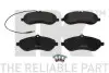 Фото Колодки тормозные (передні) Fiat Scudo/Citroen Jumper/Peugeot Expert 1.6/2.0HDi 07- (с датчиком) NK (221961) зображення 2