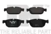 Фото Колодки гальмівні (передні) Citroen C4/C5/C6/Peugeot 308/407/508 09 NK (221969) зображення 1
