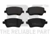 Фото Колодки гальмівні (передні) Renault Kangoo 08-/Megane IV 15-/Zoe 12 NK (222258) зображення 1