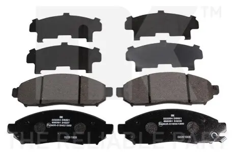 Колодки гальмівні (передні) Nissan NP300 Navara/Pathfinder III 05 NK 222264 Купити в Україні