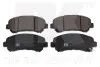 Колодки гальмівні (передні) Nissan Qashqai/X-Trail 07-13 NK (222269) зображення 1