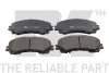 Фото Колодки гальмівні (передні) Nissan X-Trail/Infiniti Q50 13-/Renault Koleos 16 NK (222286) зображення 1