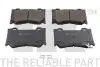 Фото Колодки гальмівні (передні) Infiniti FX/G 07-/M37/M 10-/Q50/Q60/Q70/QX70 13-/Nissan Skyline 14 NK (222287) зображення 1