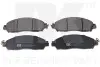 Фото Колодки гальмівні (передні) Nissan Leaf/NV200 14 NK (222298) зображення 1