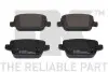 Фото Тормозные колодки дисковые зад. Ford Galaxy, Mondeo 07- NK (222567) изображение 2