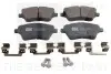 Фото Дисковые тормозные колодки, комплект NK (222579) изображение 1