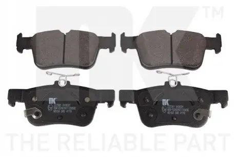 Тормозные колодки Ford Galaxy, Mondeo V, S-Max Ford Usa Fusion Lincoln Mkz 1.0-3.5 09.06- NK 222581 Купить в Украине