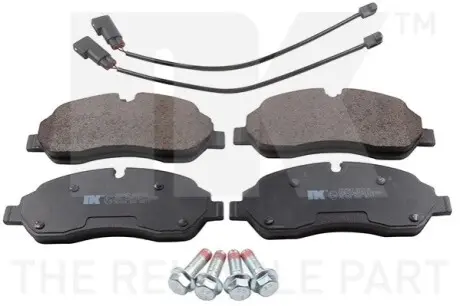 Колодки гальмівні (передні) Ford Tourneo Custom/Transit Custom/Transit V363 12- (+датчики) (спарка) NK 222582 Купити в Україні