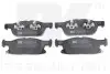 Фото Тормозные колодки (передние) Ford Galaxy III/S-Max 15- NK (222588) изображение 2